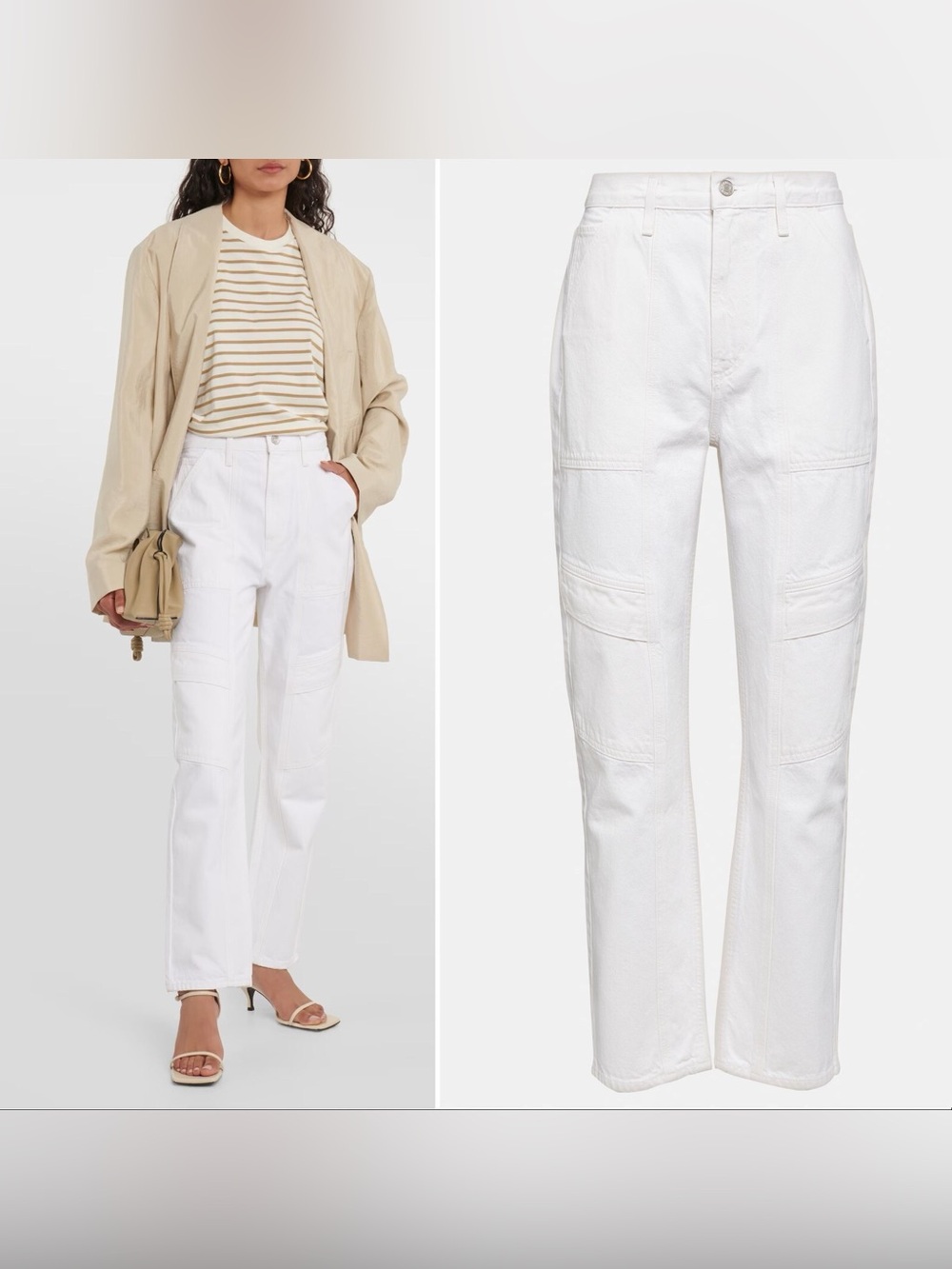 Agolde Cooper Cargo Jean in Milkshake